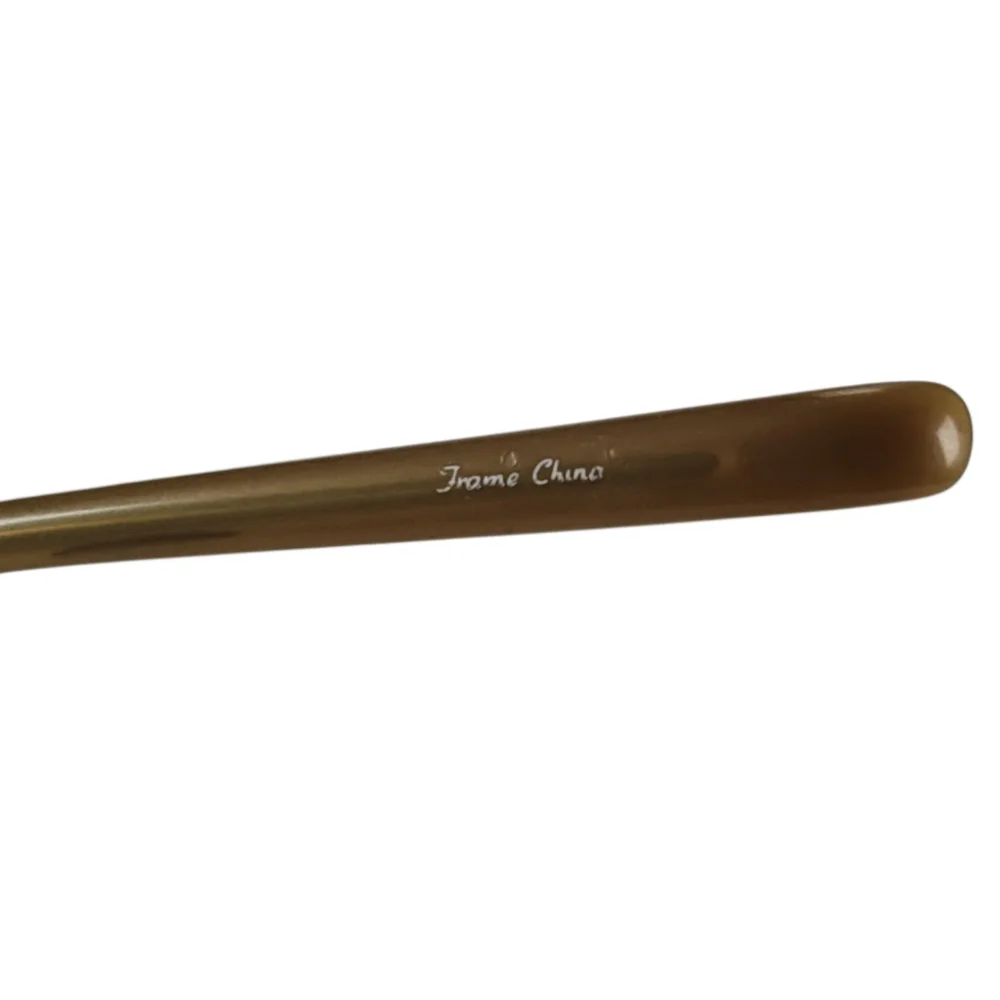 Lacoste Eyeglasses Frames‎ Only LA 12216 LB Brown 48-17-135 Slim Oval Wire Frame